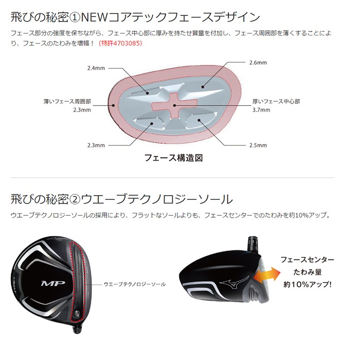フェース ミズノ Speeder EvolutionIV 661 カーボンシャフト ゴルフ プレスト - 通販 - PayPayモール