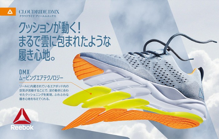 reebok cloudride ls dmx