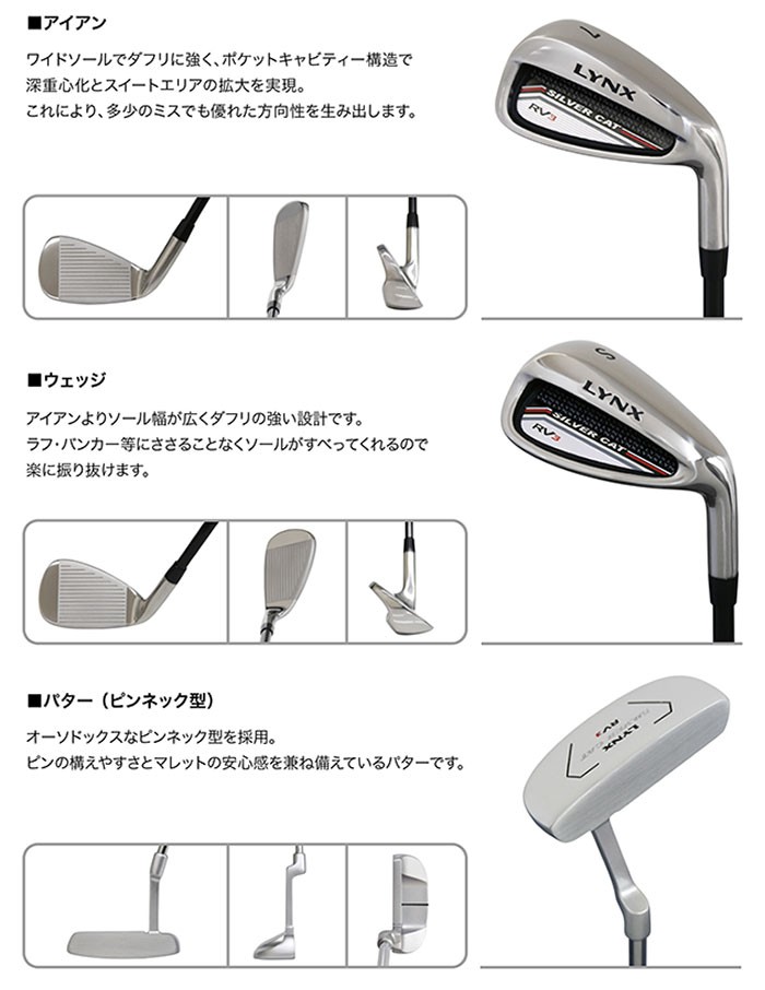 Lynx（リンクス） 【ワケアリ】リンクス シルバーキャット RV3