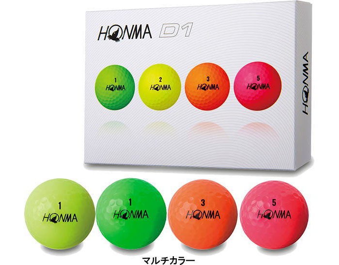 本間ゴルフ NEW D1 ゴルフボール 1ダース 2018 BT1801 :honma-d1ball2018:ゴルフ プレスト - 通販 -  Yahoo!ショッピング