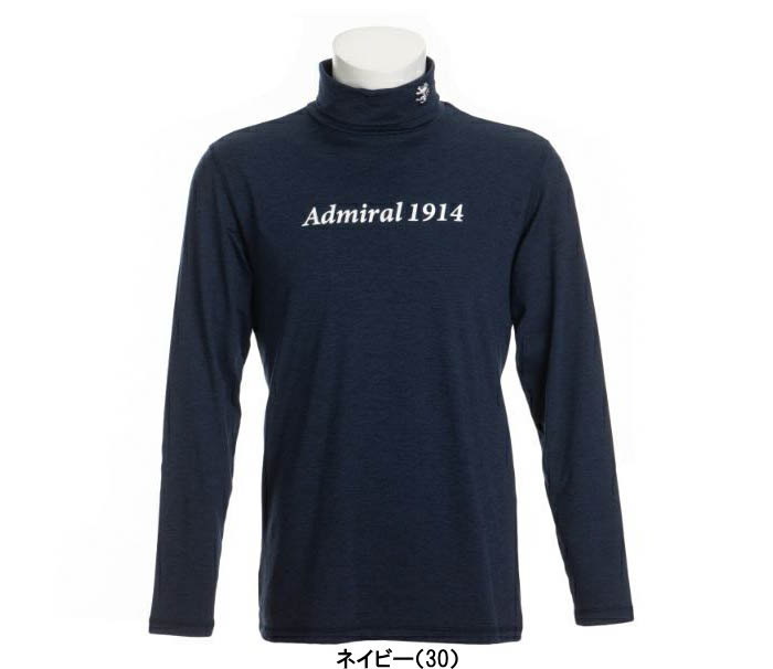にします アドミラルゴルフ ゴルフ プレスト 通販 Paypayモール 長袖 タートルネックシャツ 杢ベアテン メンズ Adma095