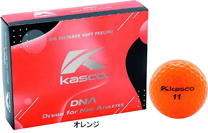 キャスコ ゴルフボール DNA 1ダース（12球入り）ダース箱 : kasco 