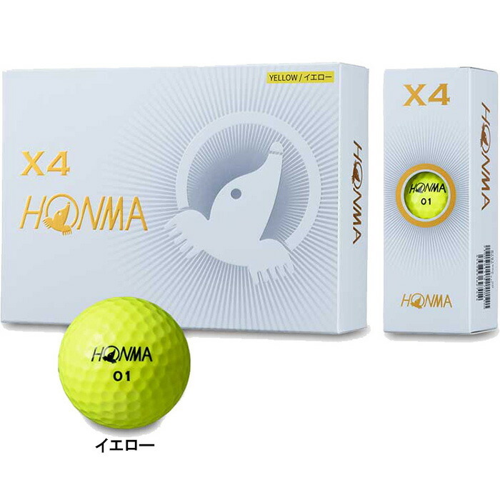 ボール,HONMA D1ボール (2024年モデル・ダース単位) | HONMA直営