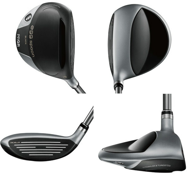 PRGR（プロギア） egg spoon BLACK フェアウェイウッド（3W）2021年