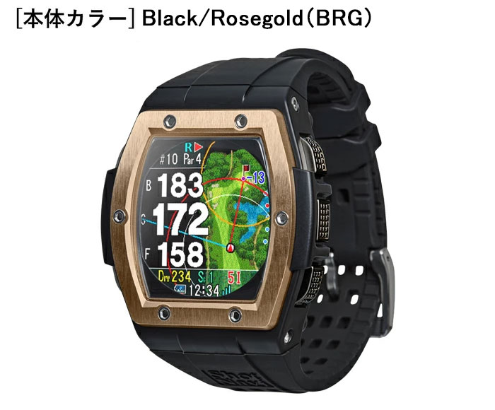 ショットナビ クレスト 腕時計型 飛距離測定器 GPSゴルフナビ｜puresuto｜04