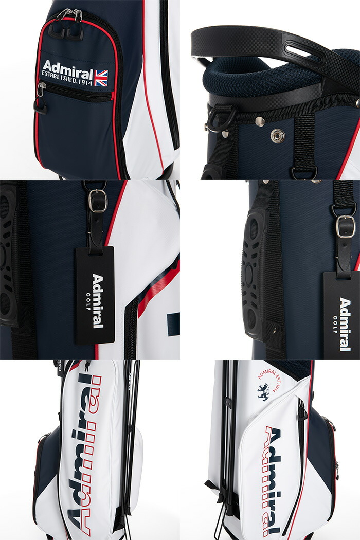 Admiral Golf アドミラルゴルフ 8.5型 スタンドキャディバッグ