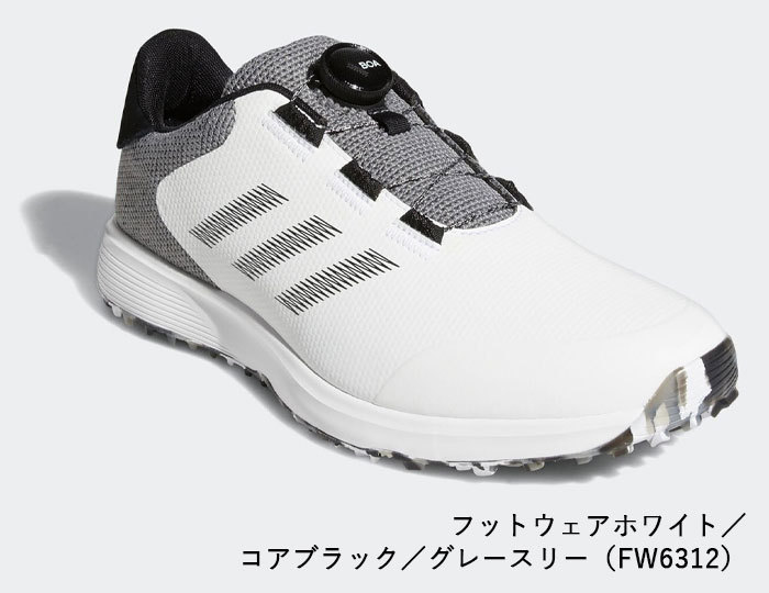 アディダス ゴルフ ゴルフシューズ S2G SL ボア シューズ スパイクレス 3E相当 メンズ KZK60 FW6312 :adidas-kzk60:ゴルフ  プレスト - 通販 - Yahoo!ショッピング