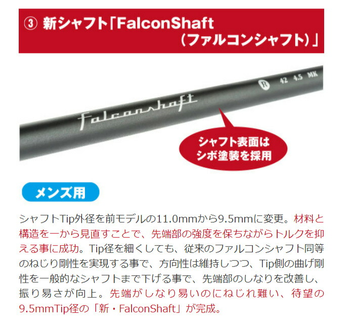 UFO キャスコ Speed by POWER TORNADE ユーティリティー FalconShaft