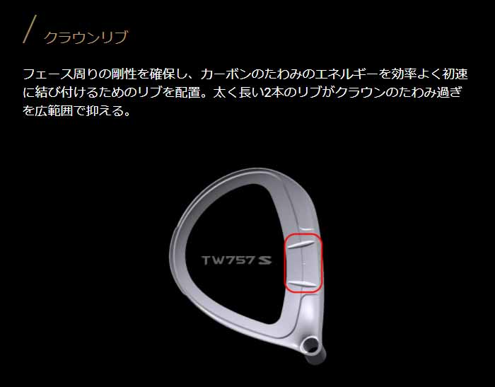 TW757 本間ゴルフ ツアーワールド Type-S ドライバー VIZARD