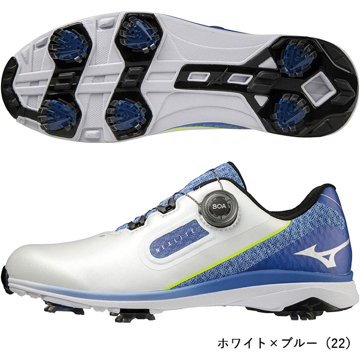 MIZUNO（ミズノ） ゴルフシューズ ネクスライト SL ボア 3E相当 防水