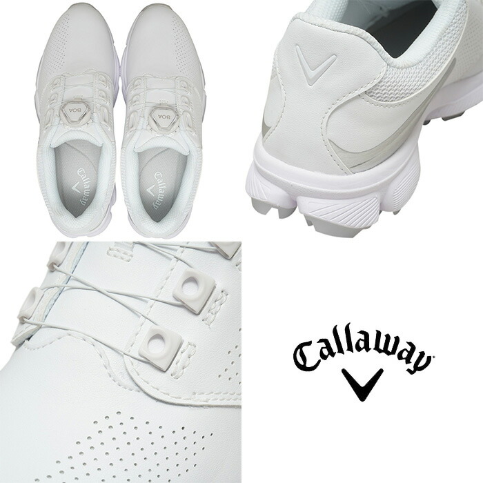 キャロウェイ レディース ゴルフシューズ 軽量 ACTIVE SOLID BOA Callaway レディース キャロウェイ ゴルフシューズ アクティブ