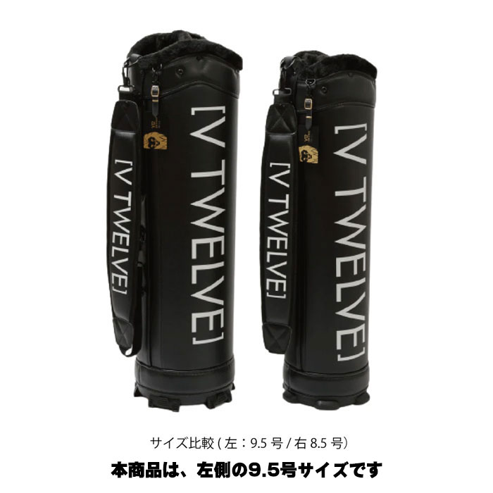 V12（ヴィ・トゥエルヴ） ゴルフ 9.5型 キャディバッグ TVGS 9.5 柄