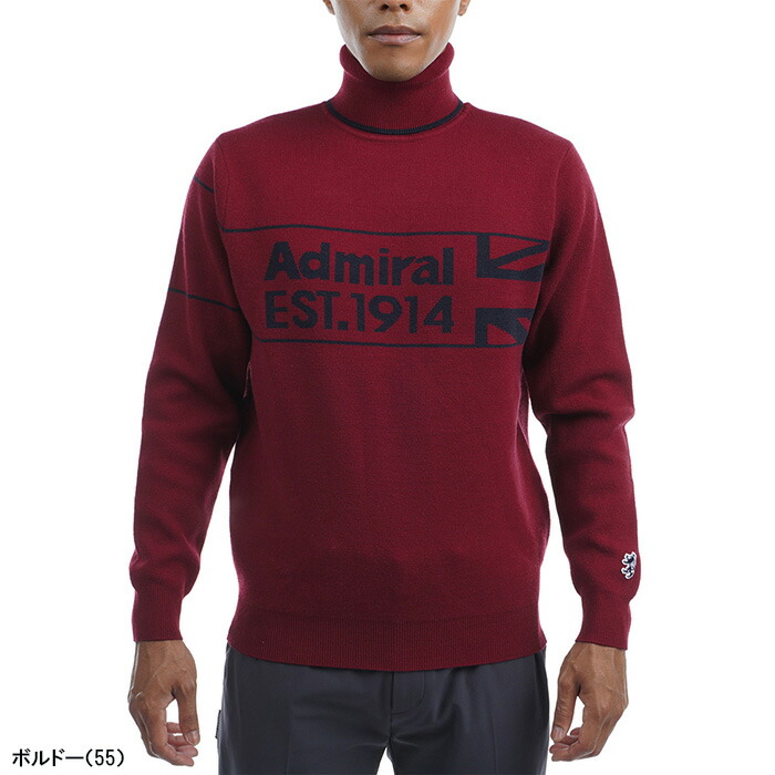 Admiral Golf（アドミラルゴルフ） ゴルフウェア 長袖 ハーフUJ