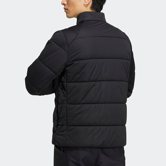 アディダス ゴルフ ビッグアディダスロゴ 保温 中わた 長袖 フルジップ