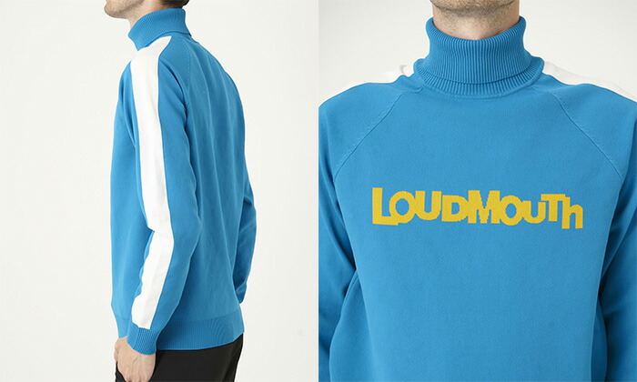 LOUDMOUTH ラウドマウス 長袖 タートルネックセーター メンズ 772-701