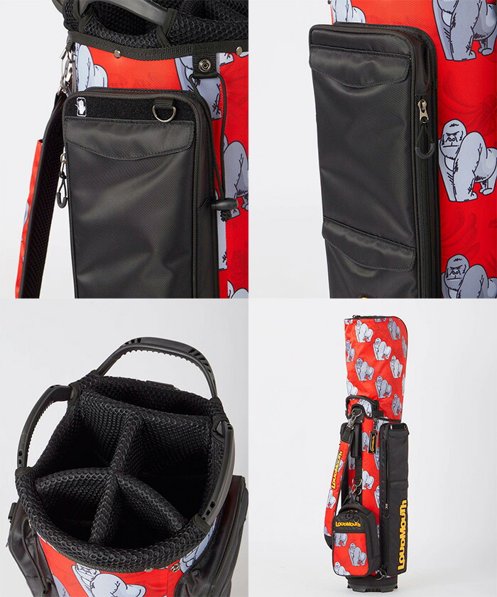 LOUDMOUTH ラウドマウス　キャディーバッグ LOUDMOUTH (ラウドマウス) キャディバッグ マルチカラー