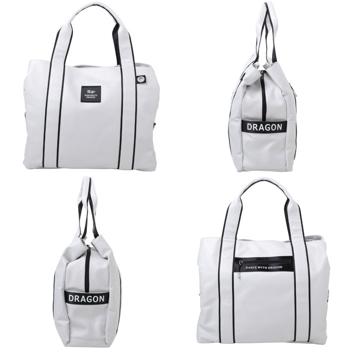 Dance With Dragon（ダンスウィズドラゴン） カーボンレザートート D3