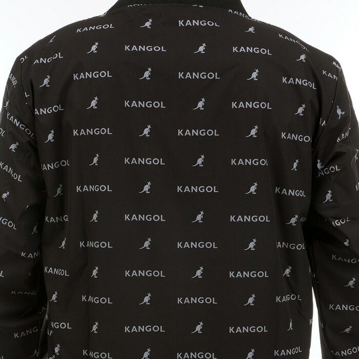 【新品】KANGOL TRIFORCE ロゴ総柄 プルオーバースニード ブルゾン KANGOL（カンゴール） 在庫処分 トライフォース 長袖 スニードジャック