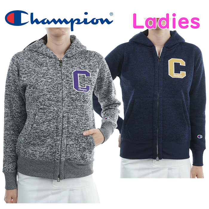 レディース チャンピオン champion ゴルフ ジャケット パーカー ジップ