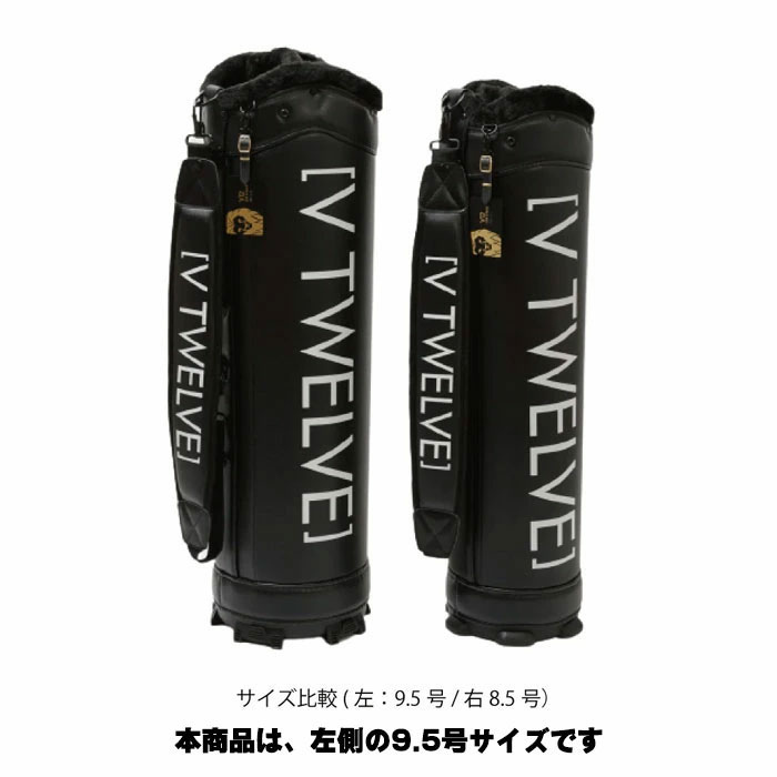 V12（ヴィ・トゥエルヴ） ゴルフ 9.5型 キャディバッグ VT MONOGRAM