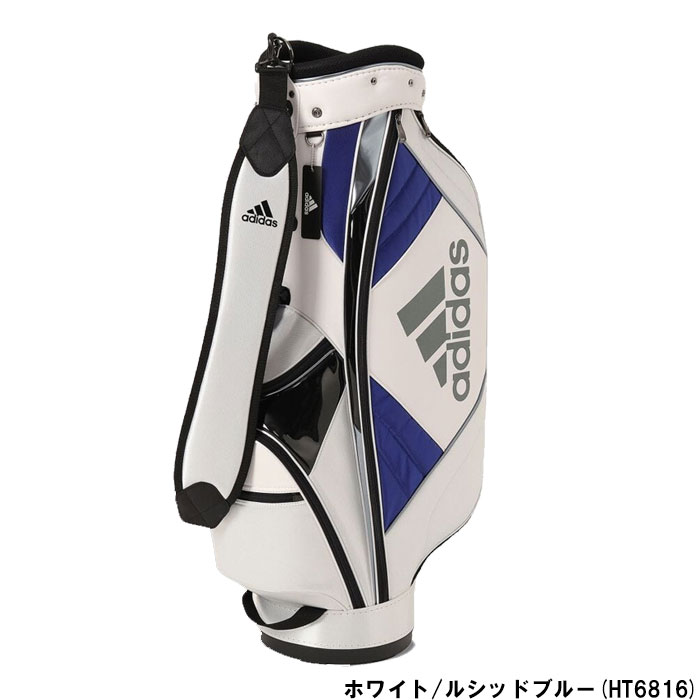 新品■アディダス■2022.1■軽量 マストハブ キャディーバック■HA3209■ブラック／ホワイト■軽量＆スリムサイズで持ち運びしやすい アディダス(adidas) キャディバッグ 軽量 マストハブ HA3209