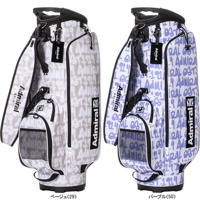 Admiral Golf アドミラルゴルフ 9型 キャディバッグ ロゴ