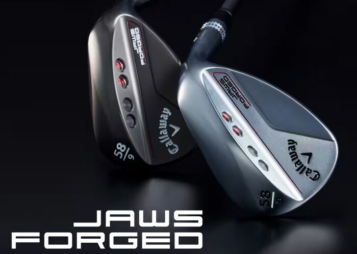 キャロウェイ JAWS FORGED ウェッジ クロムメッキ Dynamic Gold