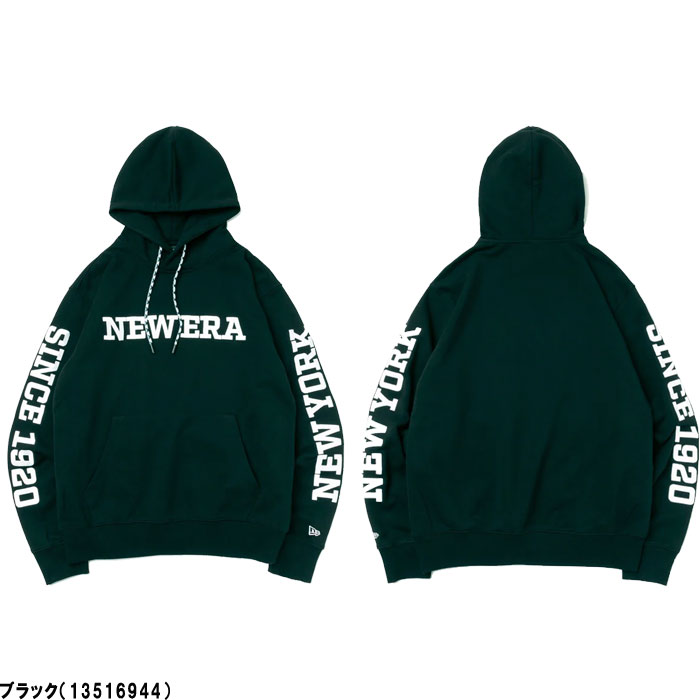 ニューエラ ゴルフ ドライスウェット フルジップフーディー NEW ERA NEW YORK SINCE 1920 13516943／13516944 ゴルフウェア