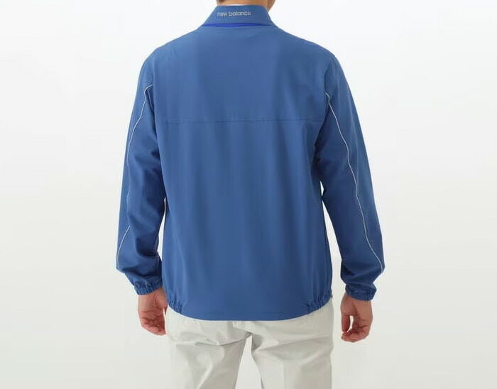 新品 ニューバランス ゴルフ ストレッチ 撥水 長袖 ジャケット 6 (XL)青 New Balance Golf（ニューバランスゴルフ） ニューバランス ゴルフ