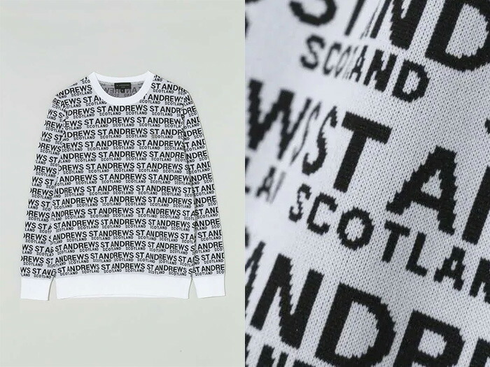 St ANDREWS セント・アンドリュース 長袖 クルーネックニットプル