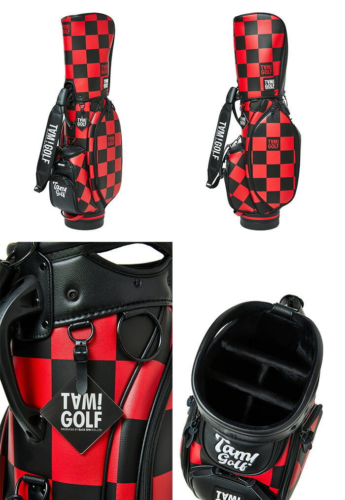 TAM GOLF タムゴルフ キャディバッグ 9.0型 CHECKER CART TYPE CADDIE