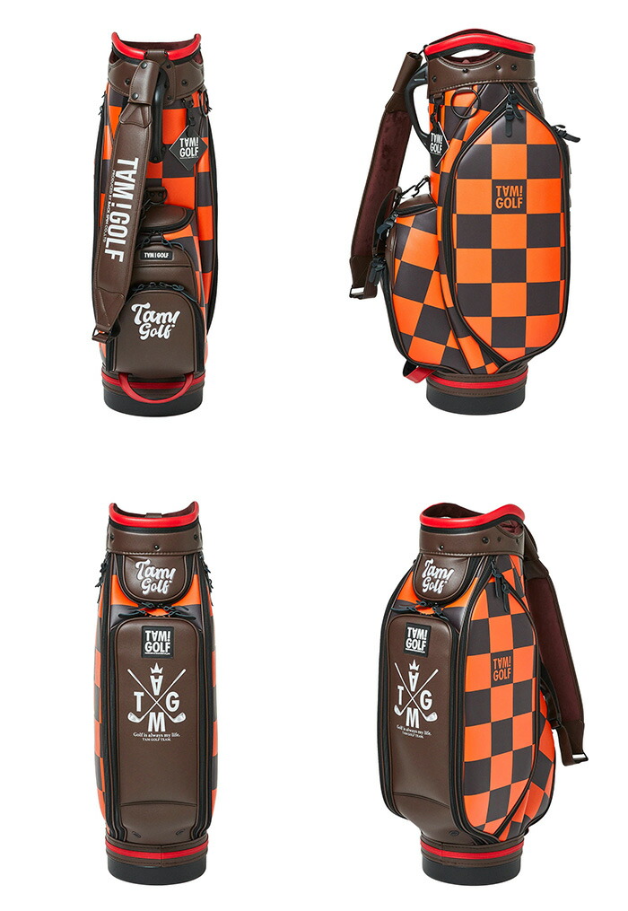 TAM GOLF タムゴルフ キャディバッグ 9.0型 CHECKER CART TYPE CADDIE