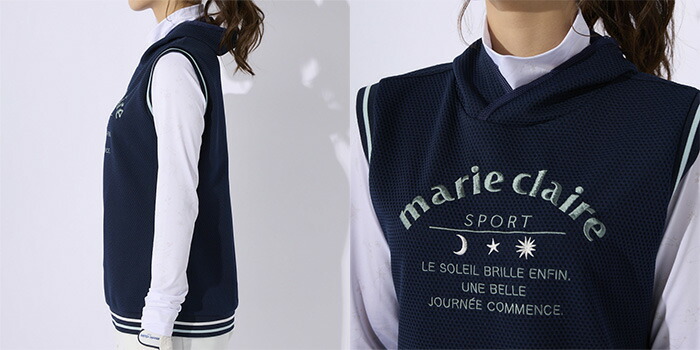 Marie Claire レディース マリ・クレール ストレッチ ワッフル