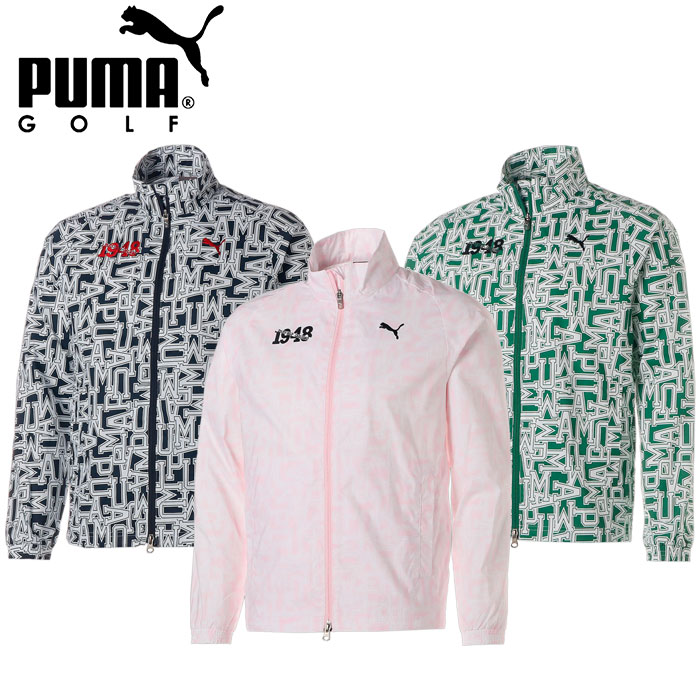 PUMA ゴルフウェア PUMA（プーマ） ゴルフ グラフィック ストレッチ 長袖 ジャケット