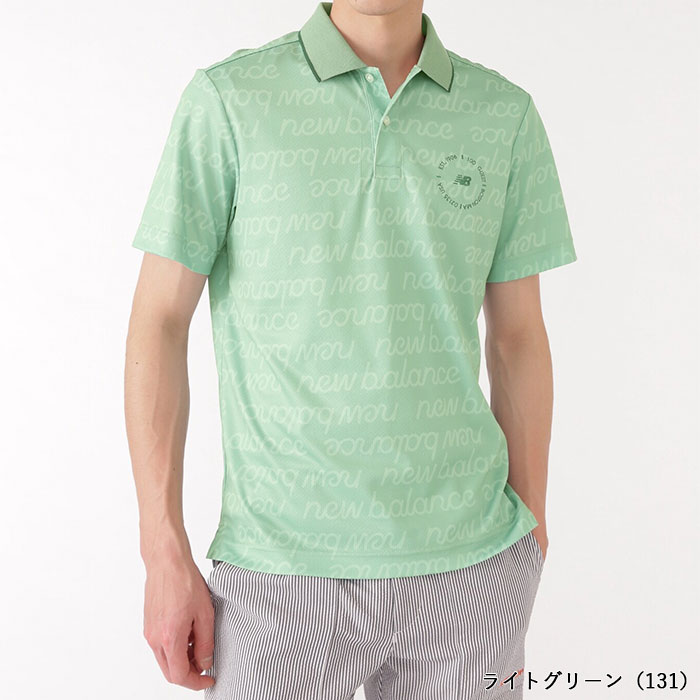 New Balance Golf ニューバランス ゴルフ スクリプトロゴ 半袖