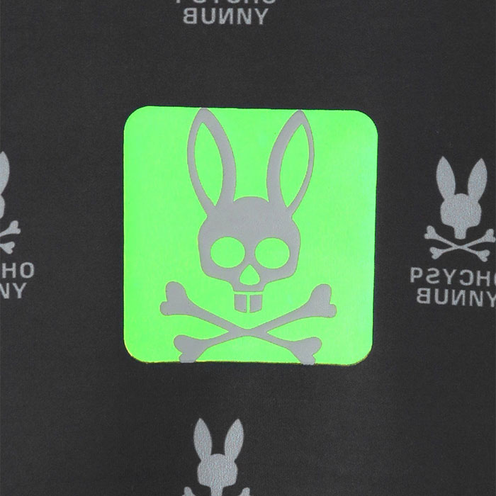 Psycho Bunny（サイコバニー） ゴルフ 半袖フーディーパーカー ロゴ