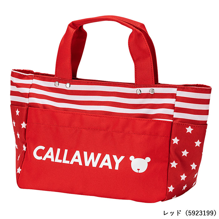 callaway キャロウェイ ベア ミニトート レッド 女性用 Callaway（キャロウェイ） 在庫処分 レディース ベア ミニトート SS 23