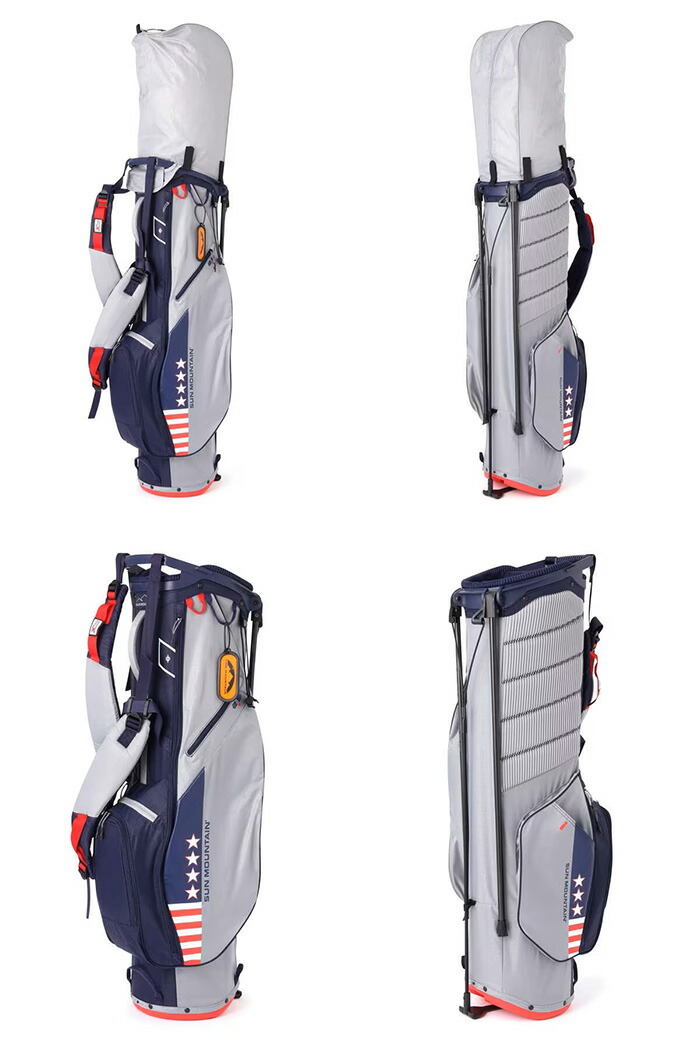 SUN MOUNTAIN ゴルフバッグ スタンドキャディバッグ　フード付き SUN MOUNTAIN ゴルフバッグ スタンドキャディバッグ フード付き 【公式
