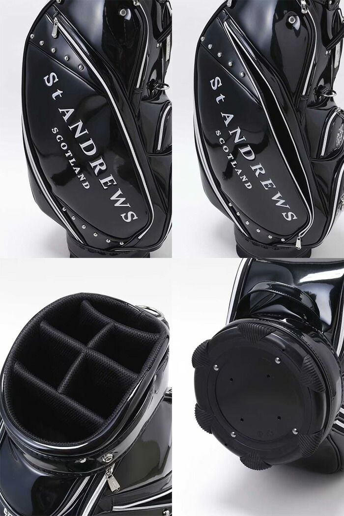 St ANDREWS セント・アンドリュース 8.5型 キャディバッグ エナメル