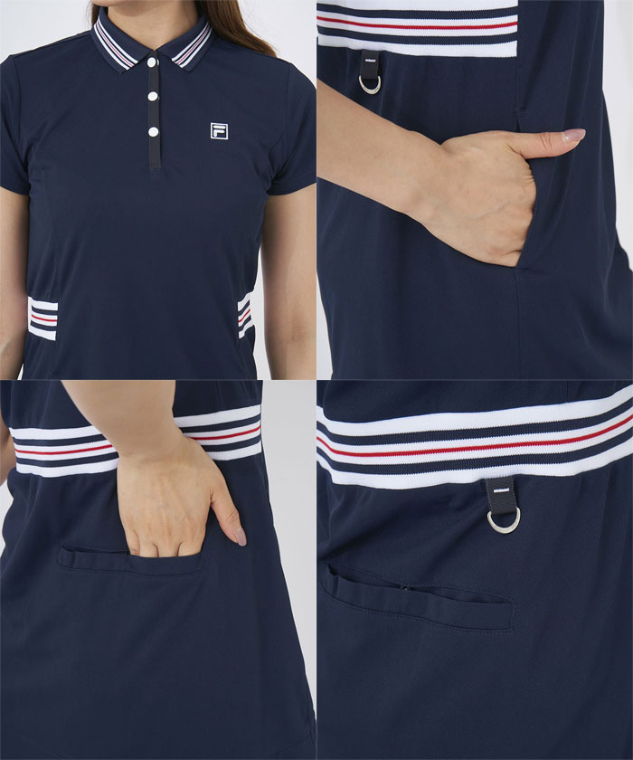 FILA レディース フィラ ゴルフ ワンピース 751-411 ゴルフ