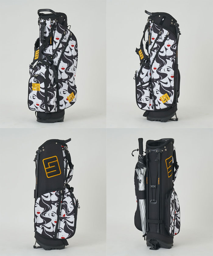 LOUDMOUTH ラウドマウス ゴルフ キャディバッグ スタンド型 8.5