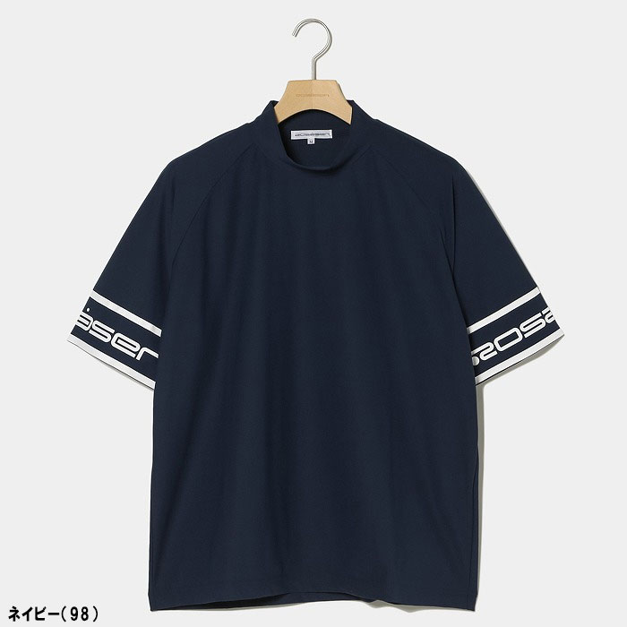 ロサーセン A-Line モックネック ロゴ Tシャツ 047-28443 ゴルフウェア