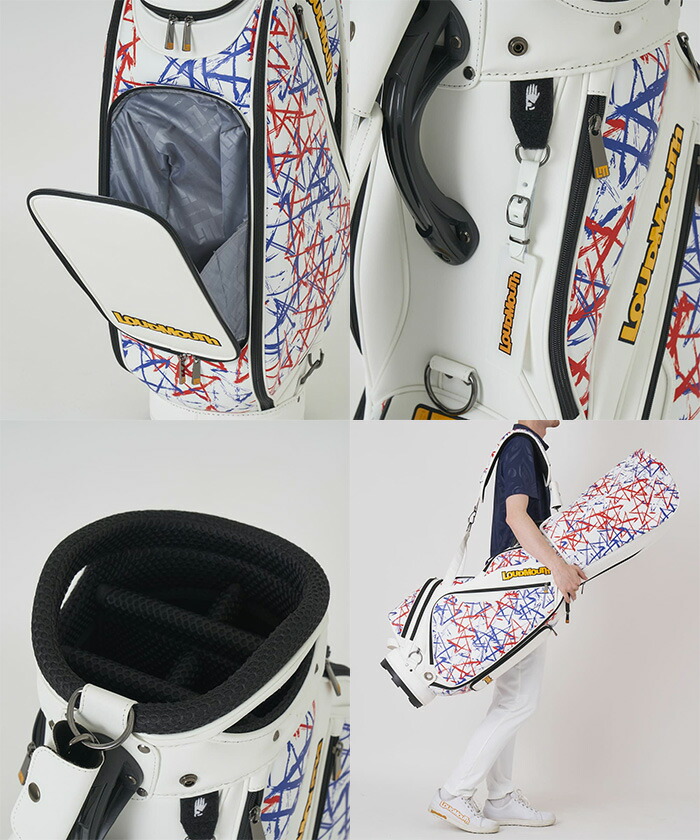 LOUDMOUTH（ラウドマウスゴルフ） ラウドマウス キャディバッグ 9.5型