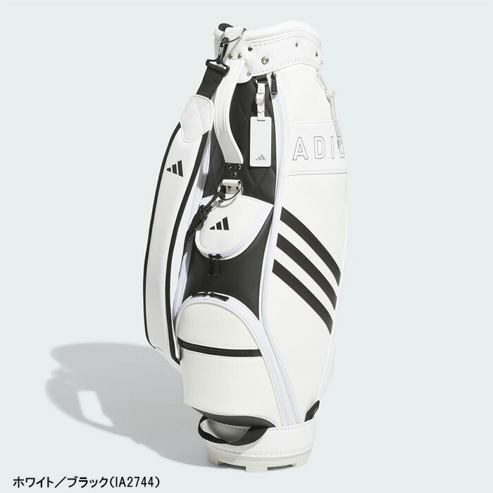 アディダス(adidas) ゴルフ キャディバッグ 8.5型 レディース アディダス ゴルフ 8.5型 キャディバッグ 軽量 スリー