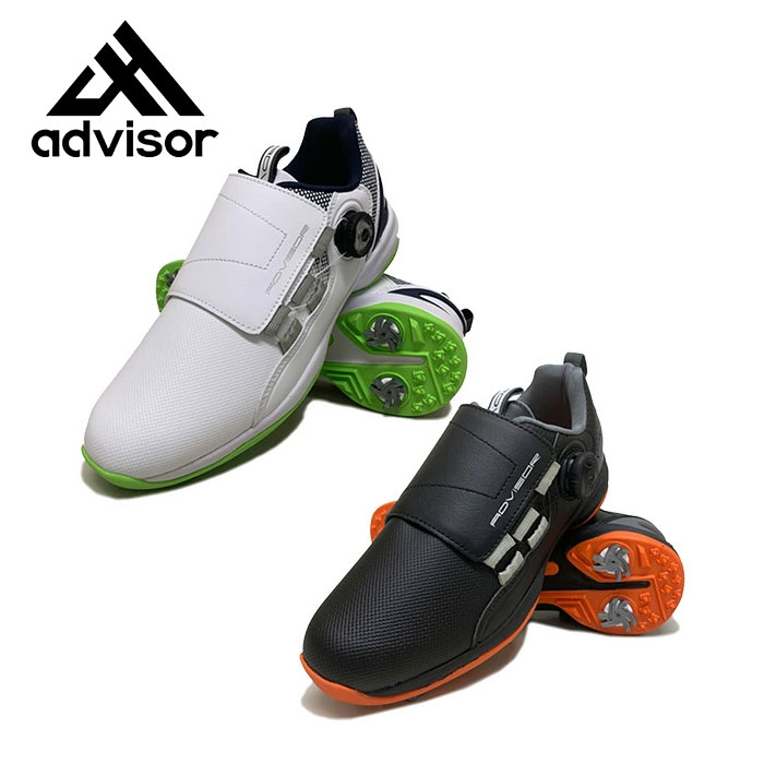 ADVISOR　ゴルフシューズ 23.5 advisor（アドバイザー） レディース ゴルフシューズ ADGS2022L ソフト