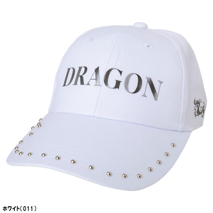 新品☆ダンスウィズドラゴン シリコン ロゴ キャップ☆ゴルフ 帽子☆ホワイト Dance With Dragon ダンスウィズドラゴン シリコン ロゴ
