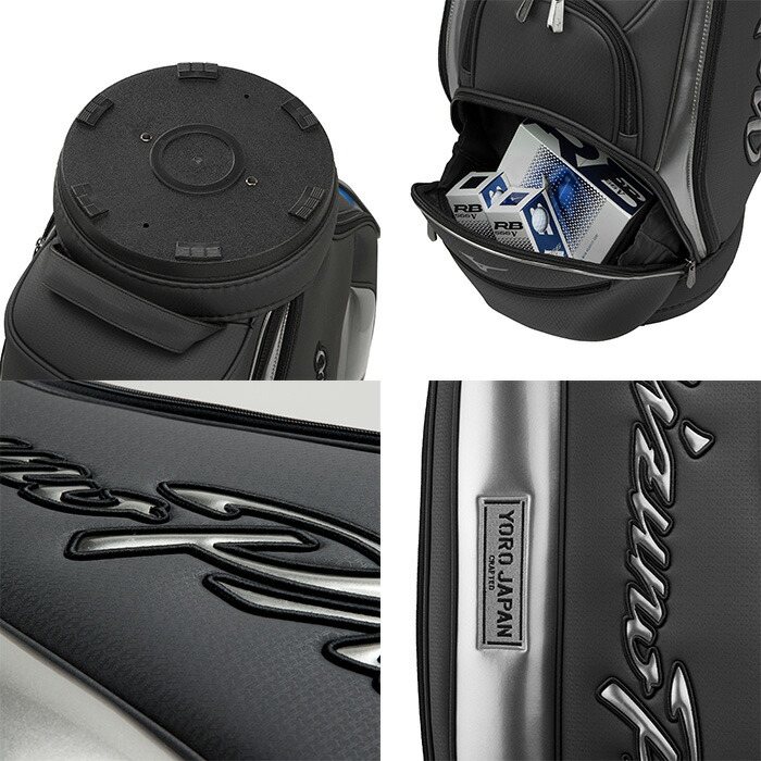 MIZUNO（ミズノ） ゴルフ 9.5型 キャディバッグ Mizuno Pro ミズノプロ