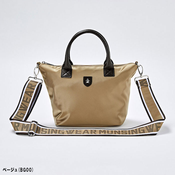 Munsingwear（マンシングウェア） ナイロン カートバッグ MQCWJA40