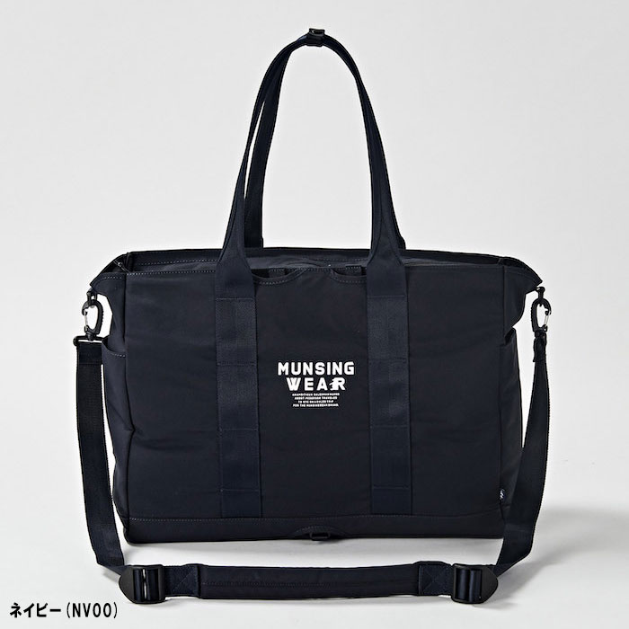 ま様-黒 リピート購入 よろしくお願いいたします Munsingwear マンシングウェア ジョイント ビッグ トートバッグ