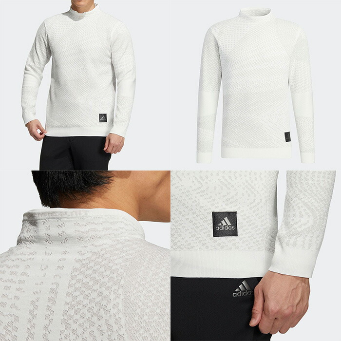 アディダス ゴルフ 長袖 クルーネックセーター メンズ CC001 PRIMEKNIT